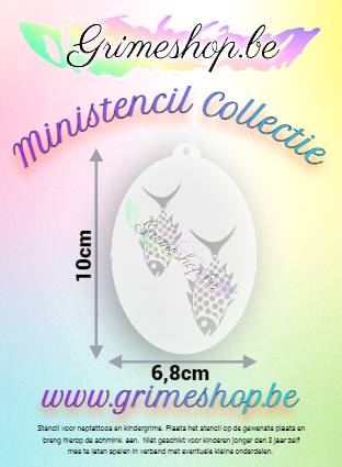 Ministencil Vissen