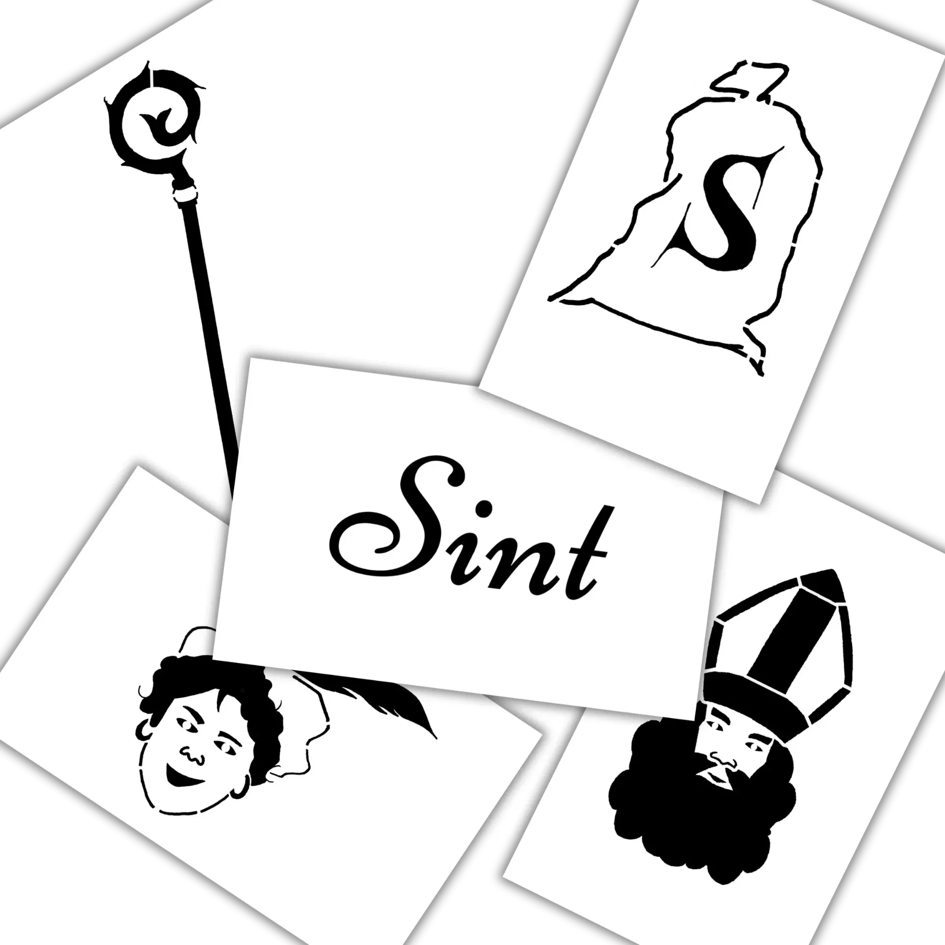 Set Herbruikbare Stencils