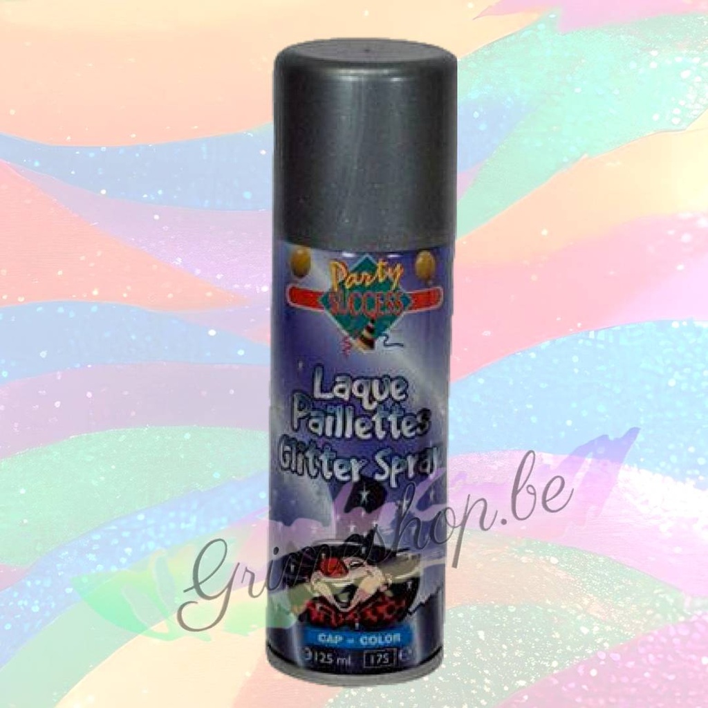 [glitterzilver] Haarlak glitter - glitterspray (Zilver)
