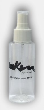 AQ waterfles 100ml + verstuiver (leeg)