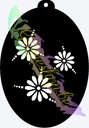 Ministencil Bloemen