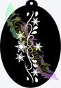 Ministencil Winter Prinses