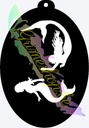 Ministencil Zeemeermin