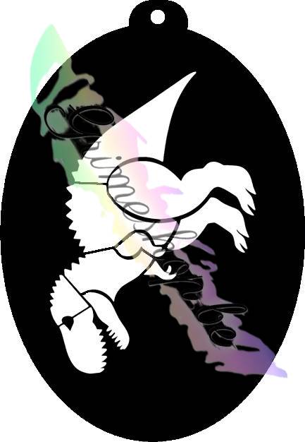 Ministencil Tyranausaurus Rex