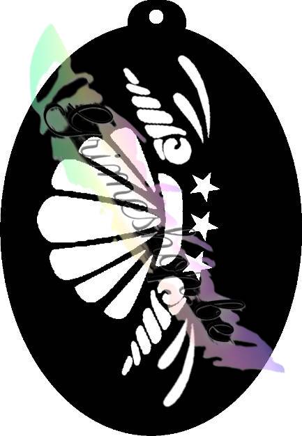 Ministencil Kroon Zeemeermin