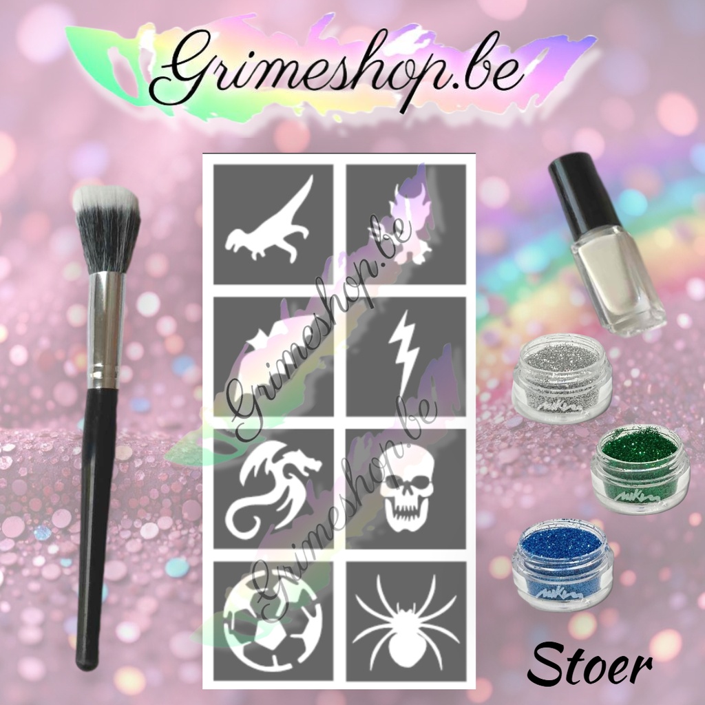 Glittertattoo set 