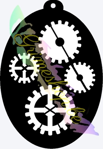 [steampunk1] Ministencil Steampunk