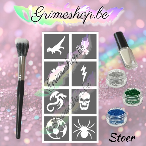 Glittertattoo set 