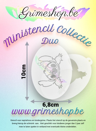 [stitch1] Ministencil Stitch (Duo Stencil)